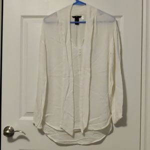 H&M Tie Neck Blouse